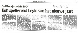 2003 GROENTJE 31-12-03