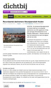 vaantje nieuwjaarsduik Houten. Brosie