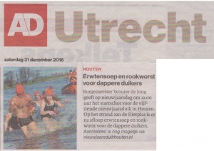 31-12-2016 AD Un NieuwjaarsduikHouten